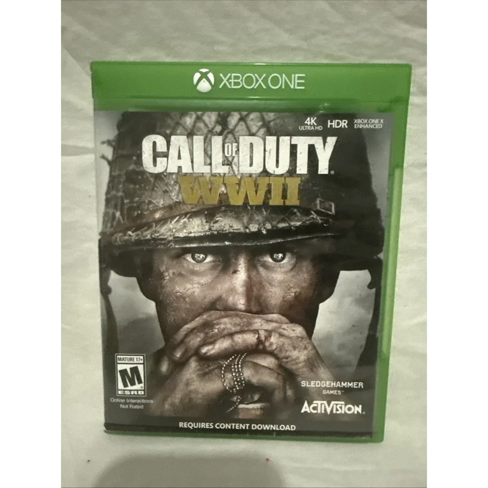 Xbox One game lot of 3 games Call Of Duty WWII Modern Warfare Batman Fast Ship